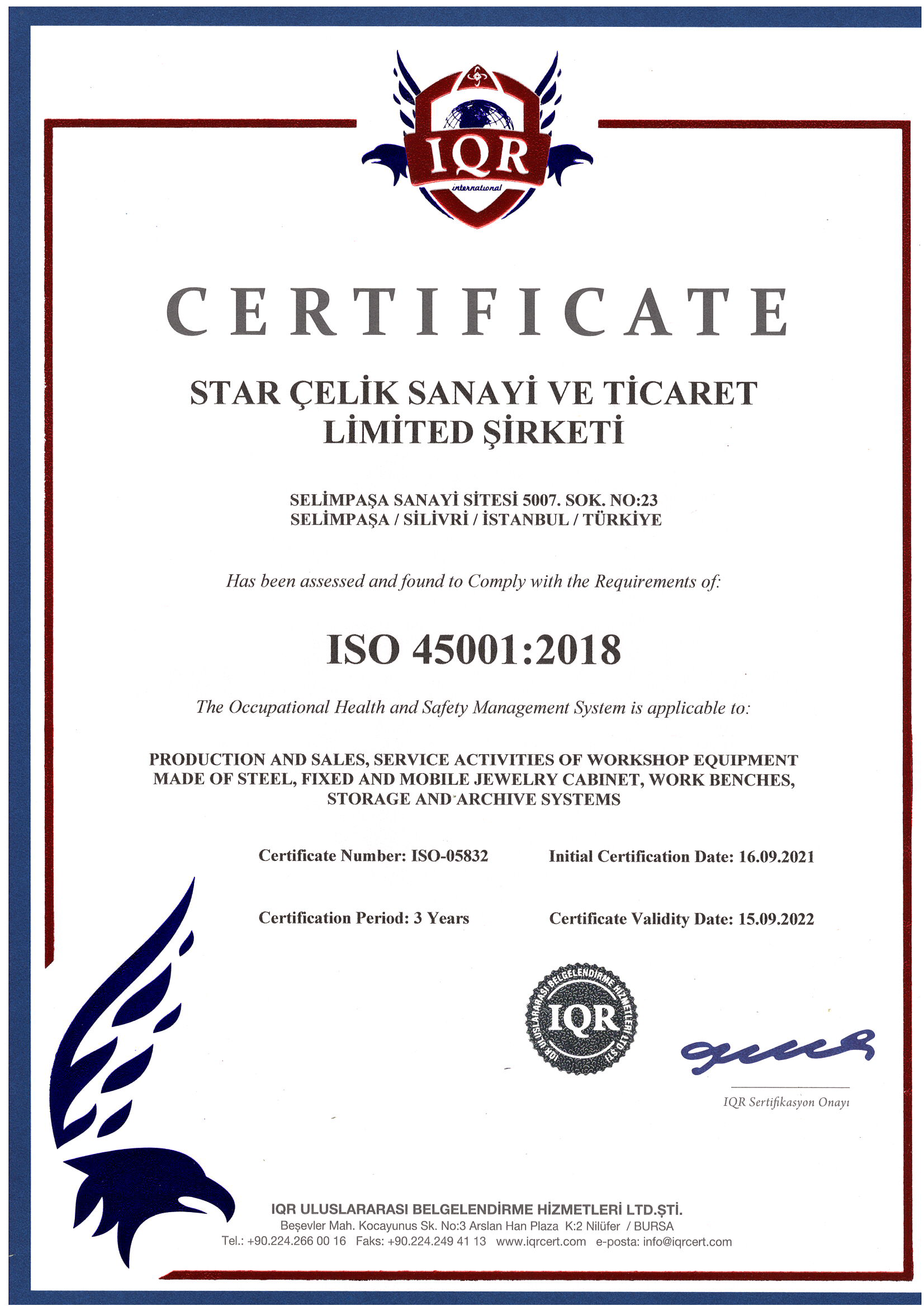 ISO 45001:2022