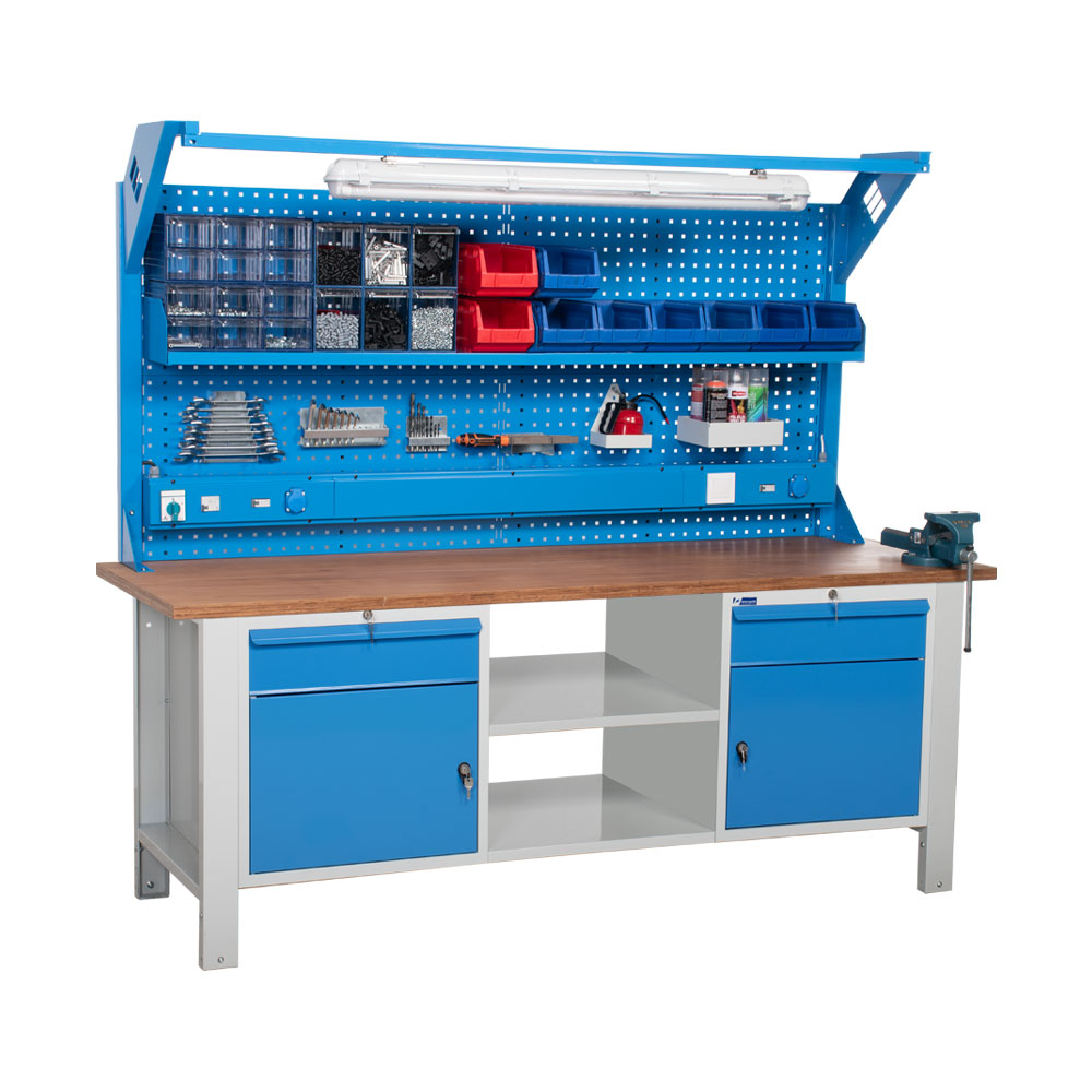 Atölye Çalışma Tezgahı (2130x720x830-930/1844 mm) - 056.3191.7
