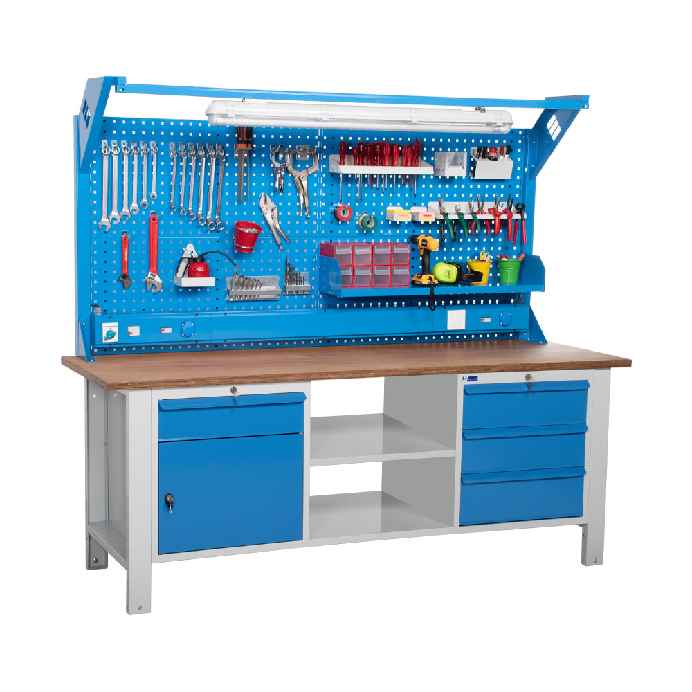 Atölye Çalışma Tezgahı (2130x720x830-930/1844 mm) - 056.3193.8