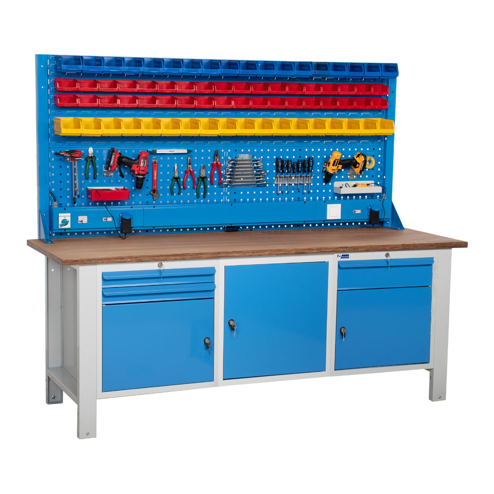 Atölye Çalışma Tezgahı (2130x720x830-930/1844 mm) - 056.3261.11E