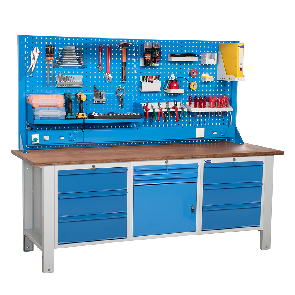 Atölye Çalışma Tezgahı (2130x720x830-930/1844 mm) - 056.3323.5