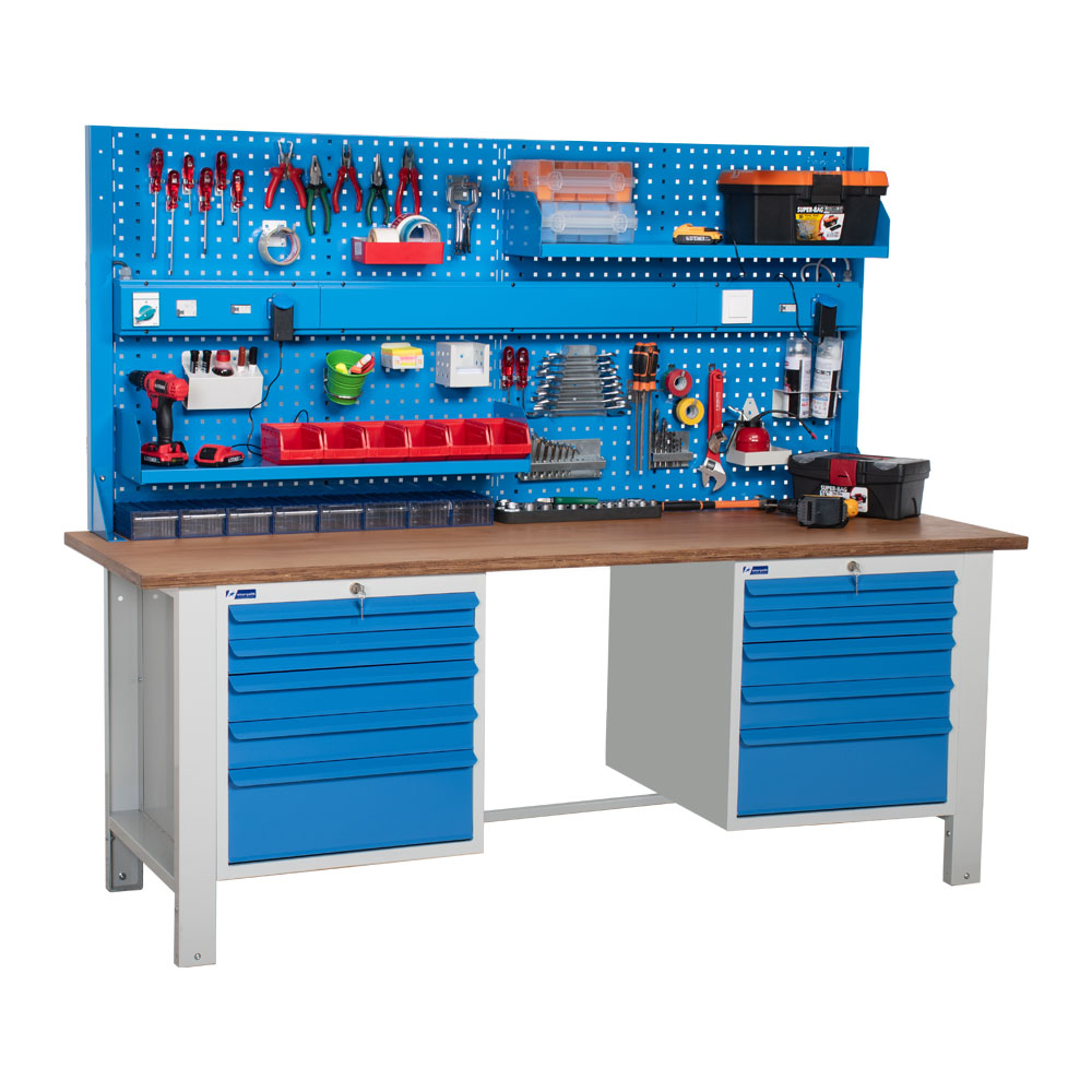 Atölye Çalışma Tezgahı (2130x720x830-930/1844 mm) - 056.3404.4