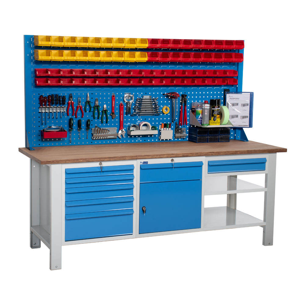 Atölye Çalışma Tezgahı (2130x720x830-930/1844 mm) - 056.34159.11