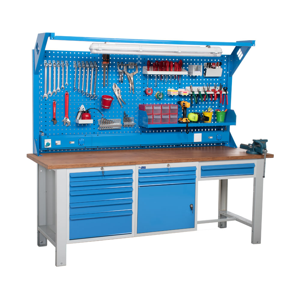 Atölye Çalışma Tezgahı (2130x720x830-930/1844 mm) - 056.3425.8