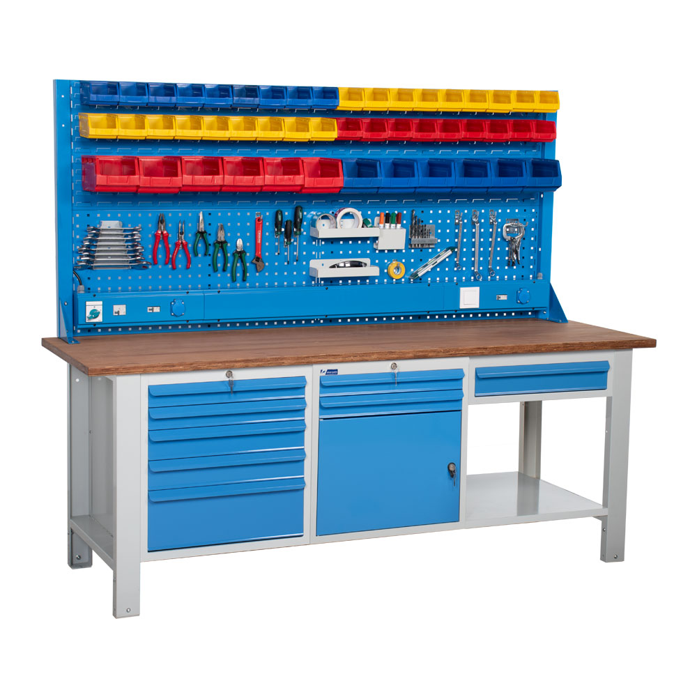 Atölye Çalışma Tezgahı (2130x720x830-930/1844 mm) - 056.34257.11E