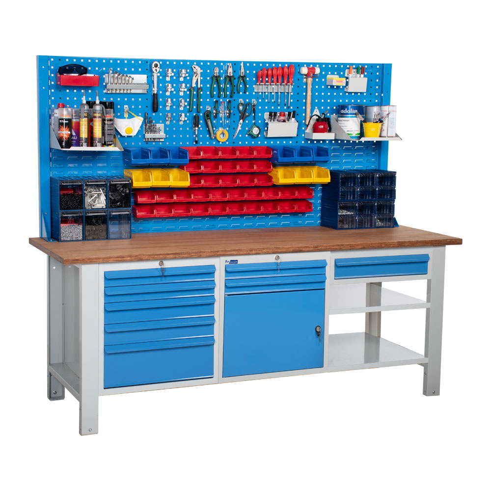 Atölye Çalışma Tezgahı (2130x720x830-930/1844 mm) - 056.34259.13