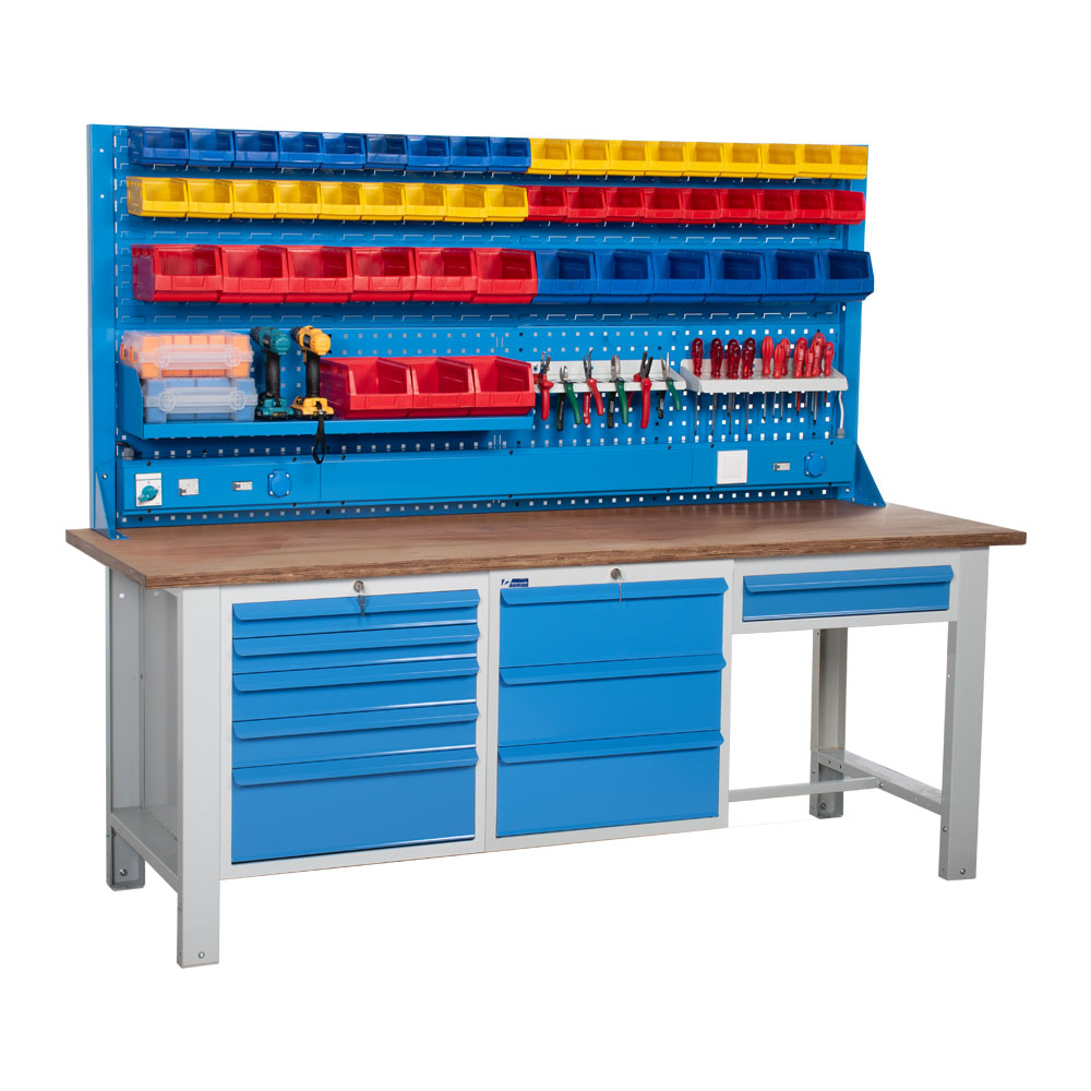 Atölye Çalışma Tezgahı (2130x720x830-930/1844 mm) - 056.3435.10