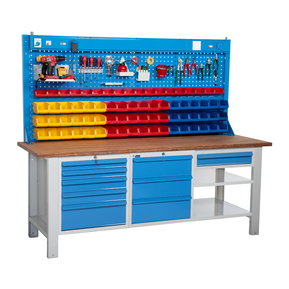 Atölye Çalışma Tezgahı (2130x720x830-930/1844 mm) - 056.34359.14