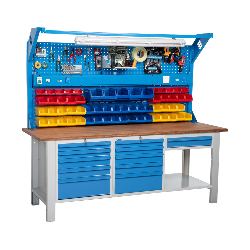 Atölye Çalışma Tezgahı (2130x720x830-930/1844 mm) - 056.34457.15