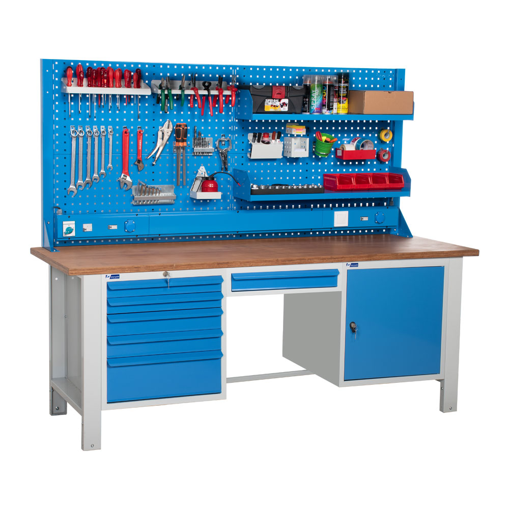 Atölye Çalışma Tezgahı (2130x720x830-930/1844 mm) - 056.3456.4