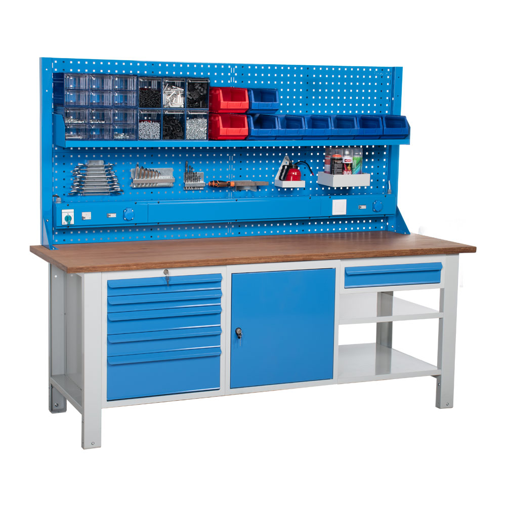 Atölye Çalışma Tezgahı (2130x720x830-930/1844 mm) - 056.34659.3