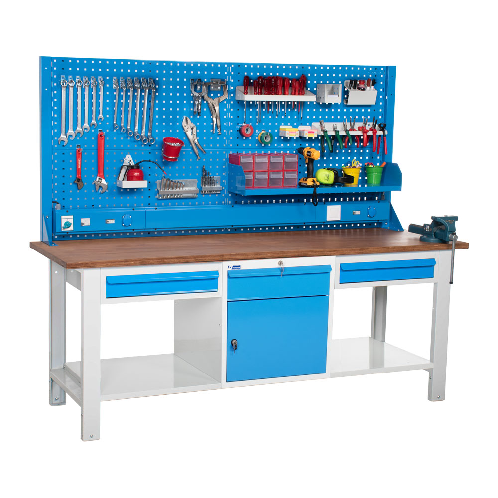 Atölye Çalışma Tezgahı (2130x720x830-930/1844 mm) - 056.357157.5